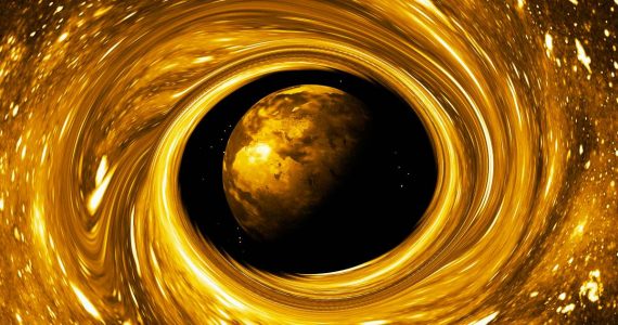 los agujeros negros están alterando la órbita de la Tierra