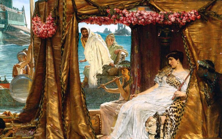 O Encontro de Antônio e Cleópatra