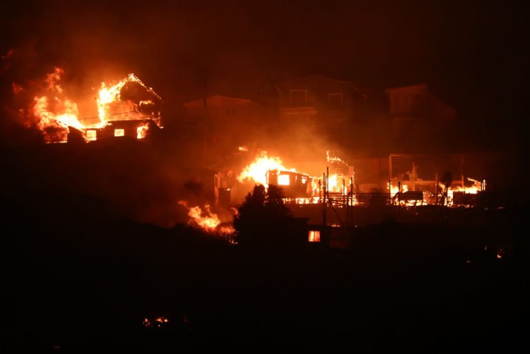 Incendios forestales en Chile