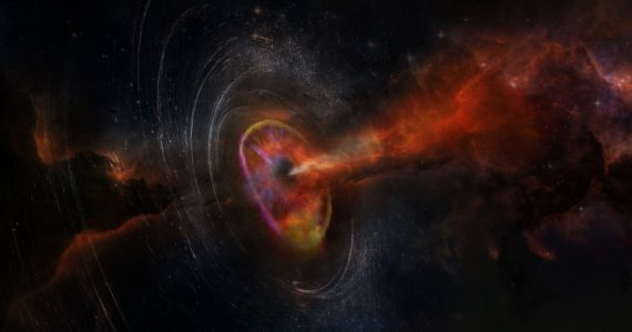 agujero negro terminó con una galaxia