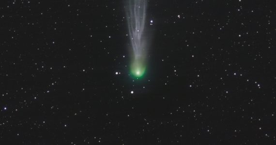 El “cometa diablo” ya es visible en Norteamérica