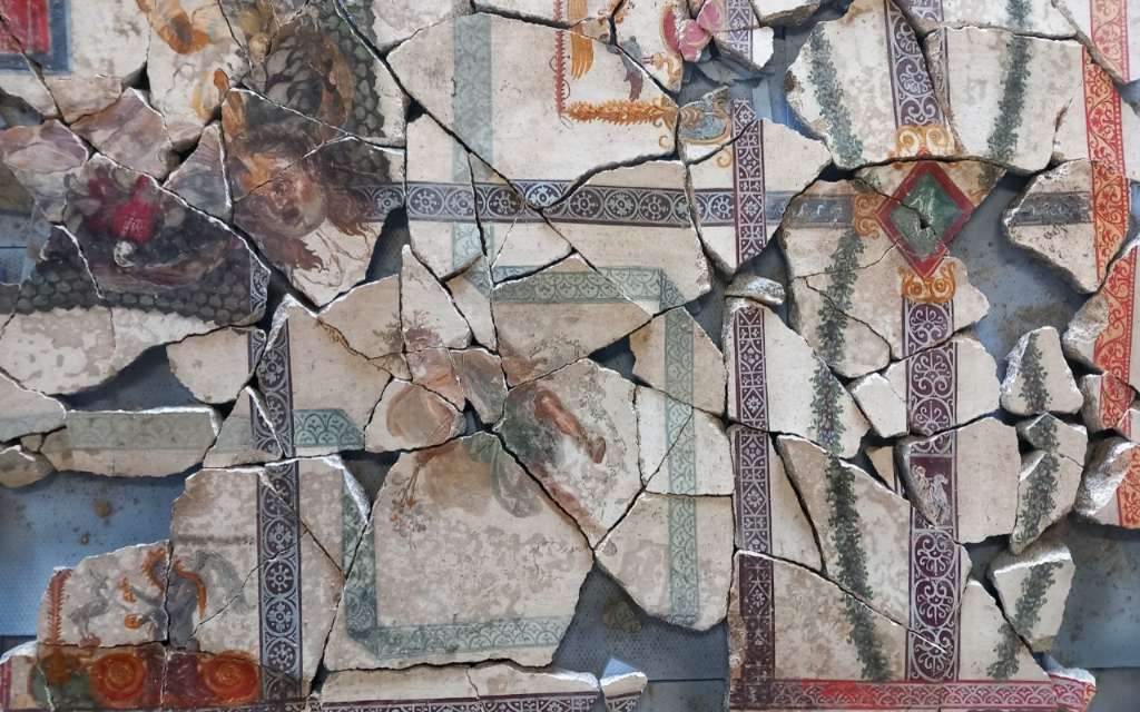 Fresco encontrado en Pompeya