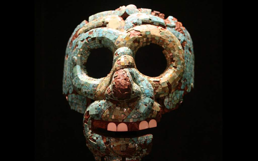 máscara de Quetzalcoatl